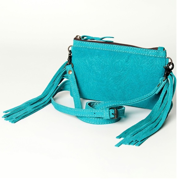 American Darling Small Crossbody Genuine Western Leather - Picture 2 of 14